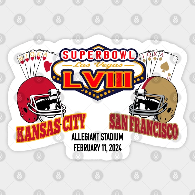 Super Bowl LVIII Sticker by Locker Room Originals